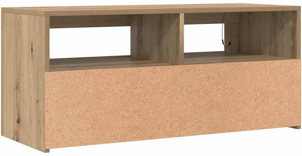 TV staliukas Televizoriaus spintelė su LED, artisano, 90x35x40cm, mediena