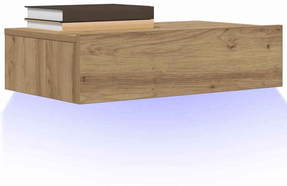 TV staliukas Televizoriaus spintelė su LED, artisano, 60x35x15,5cm