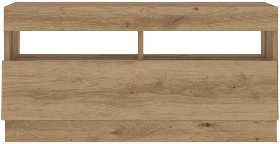 TV staliukas Televizoriaus spintelė su LED, artisano, 80x35x40cm, mediena