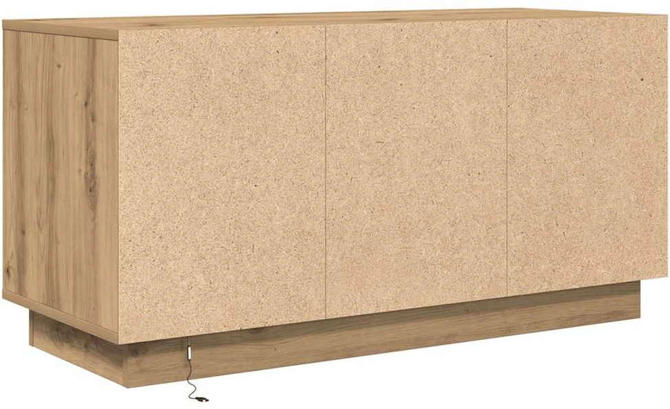 TV staliukas Televizoriaus spintelė su LED, artisano, 100x41x50 cm