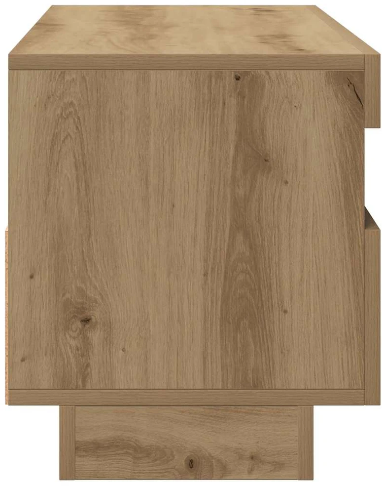 TV staliukas Televizoriaus spintelė su LED, artisano, 100x35x40cm, mediena