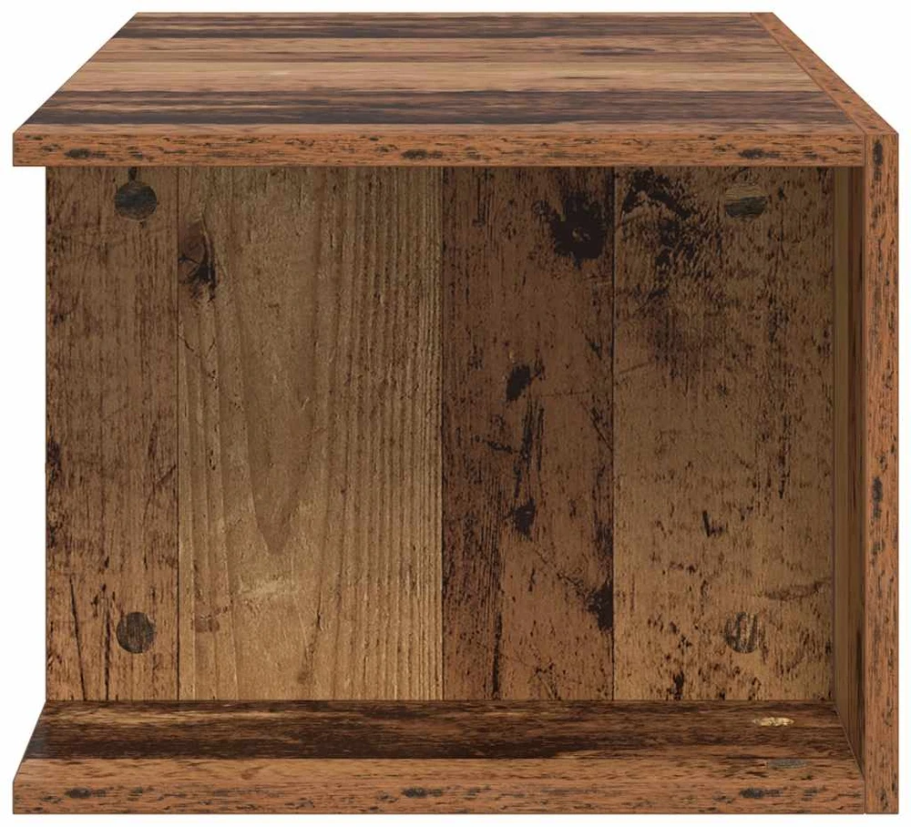 TV staliukas televizoriaus spintelė su LED lemputėmis Old Wood