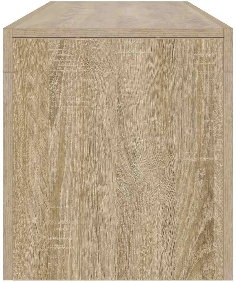 TV staliukas Televizoriaus spintelė su LED, sonoma ąžuolo, 140x36,5x40cm