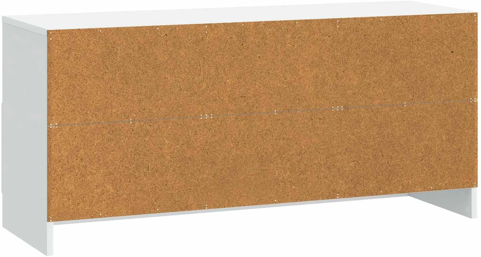 TV staliukas Televizoriaus spintelė su stalčių Balta 102 x 34,5 x 47 cm