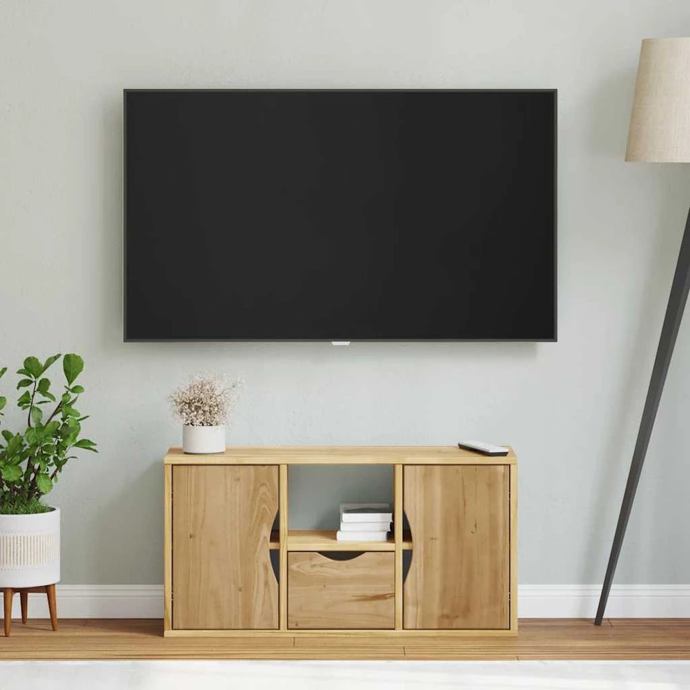TV staliukas Televizoriaus spintelė su stalčiumi, ODDA, 79x24x40cm