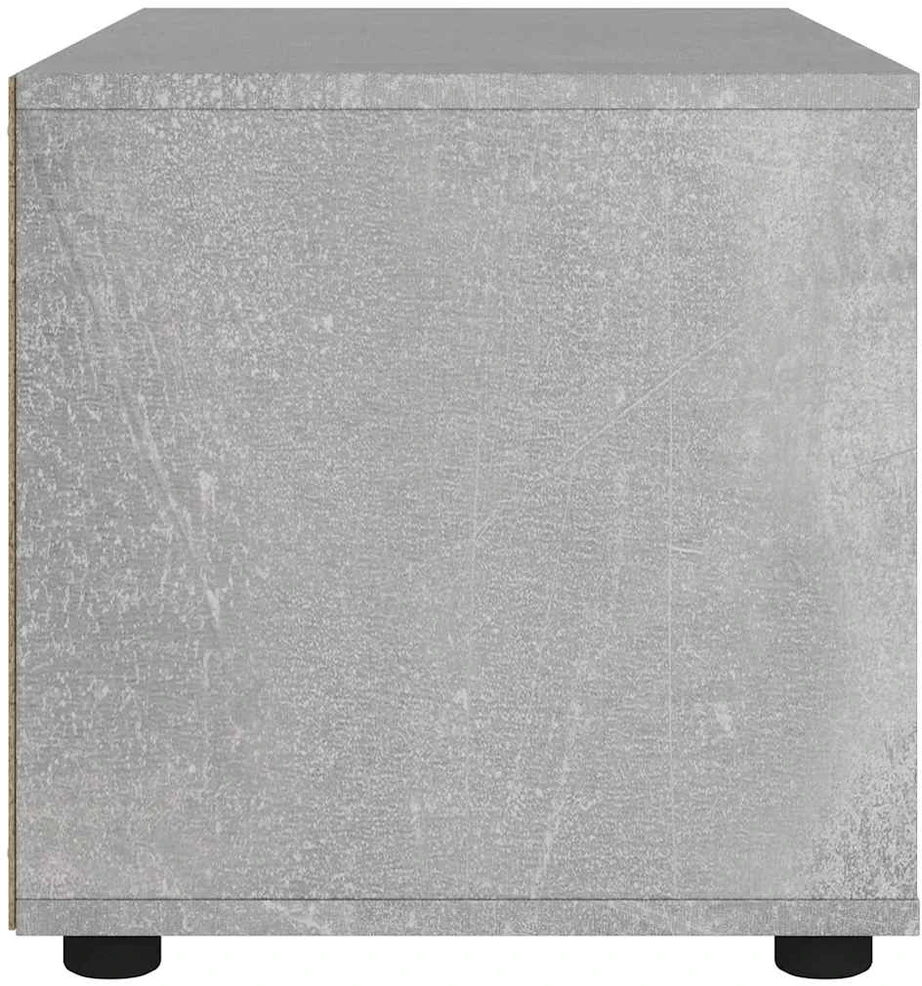 TV staliukas televizoriaus spintelė VISNES Betoninė Pilka 60x40x38 cm
