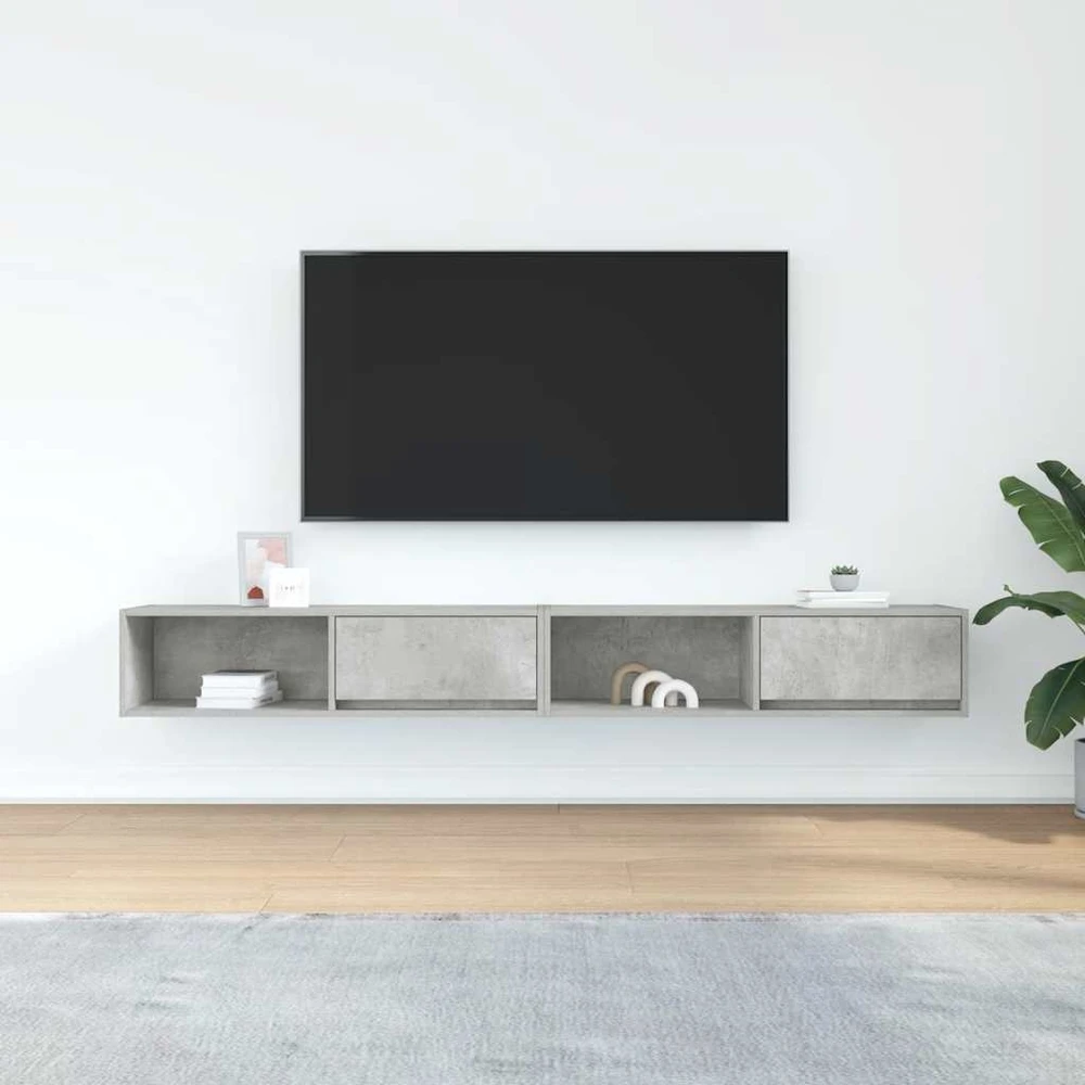 TV staliukas Televizoriaus spintelės, 2vnt., 100x31x25,5 cm, mediena