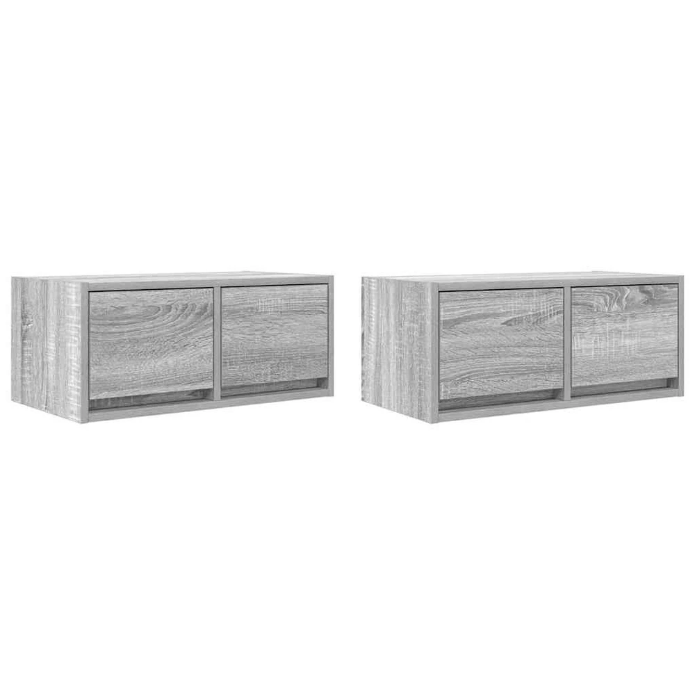 TV staliukas Televizoriaus spintelės, 2vnt., 60x31x25,5 cm, mediena