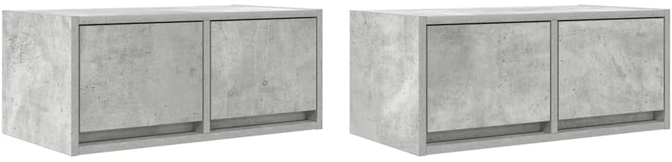 TV staliukas Televizoriaus spintelės, 2vnt., 60x31x25,5 cm, mediena