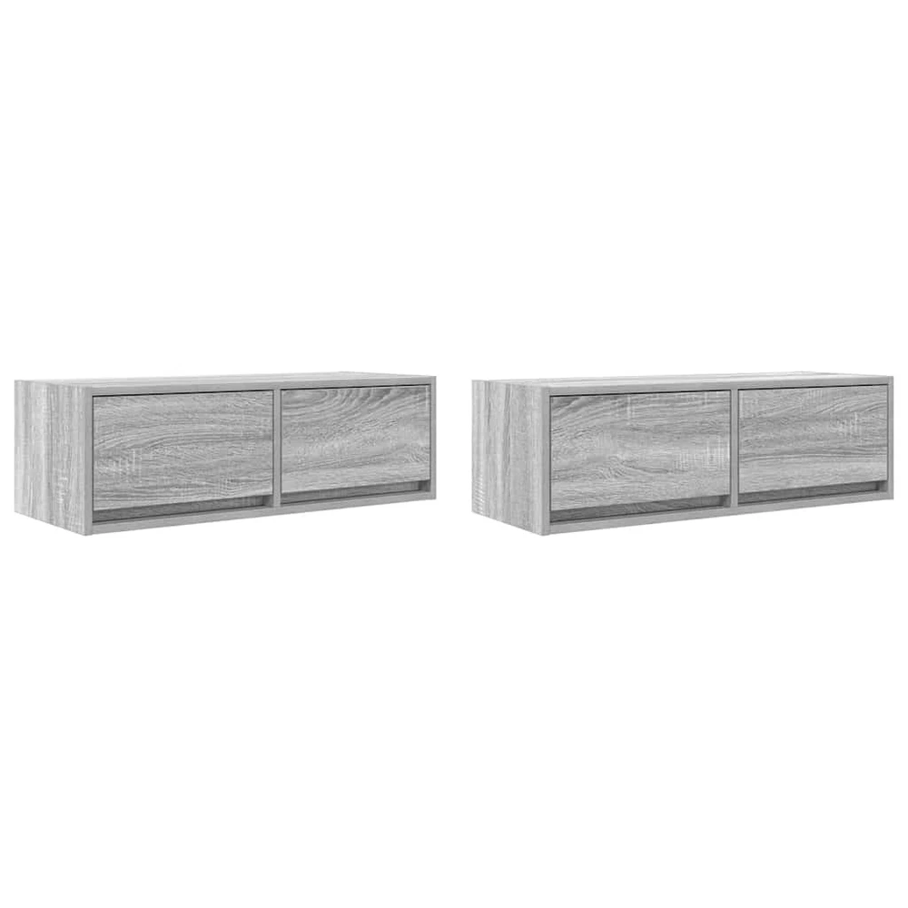 TV staliukas Televizoriaus spintelės, 2vnt., 80x31x25,5 cm, mediena