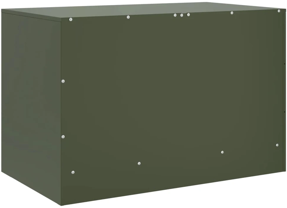 TV staliukas Televizoriaus spintelės, 2vnt., alyvuogių, 67x39x44cm, plienas