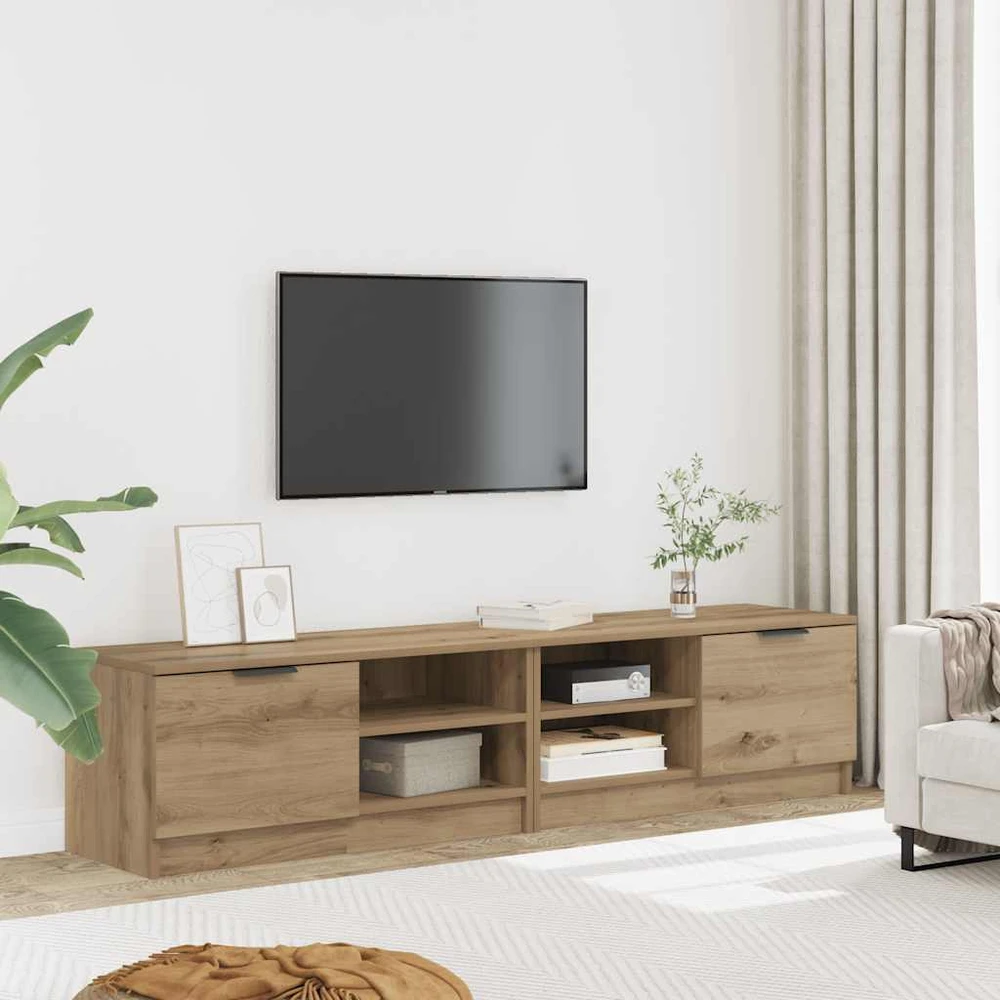 TV staliukas Televizoriaus spintelės, 2vnt., artisano, 80x35x36,5cm, mediena