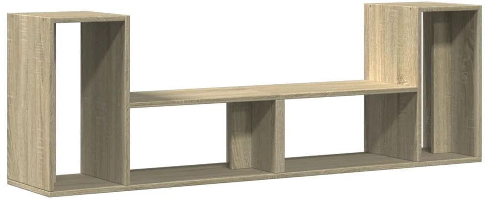 TV staliukas Televizoriaus spintelės, 2vnt., ąžuolo, 75x30x50 cm, MDP