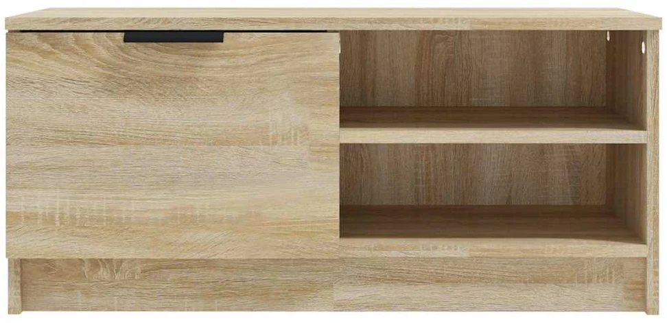 TV staliukas Televizoriaus spintelės, 2vnt., ąžuolo, 80x35x36,5cm, mediena