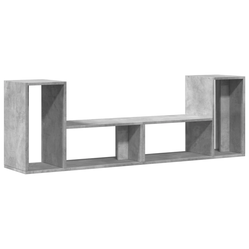 TV staliukas Televizoriaus spintelės, 2vnt., betono pilkos, 75x30x50 cm, MDP