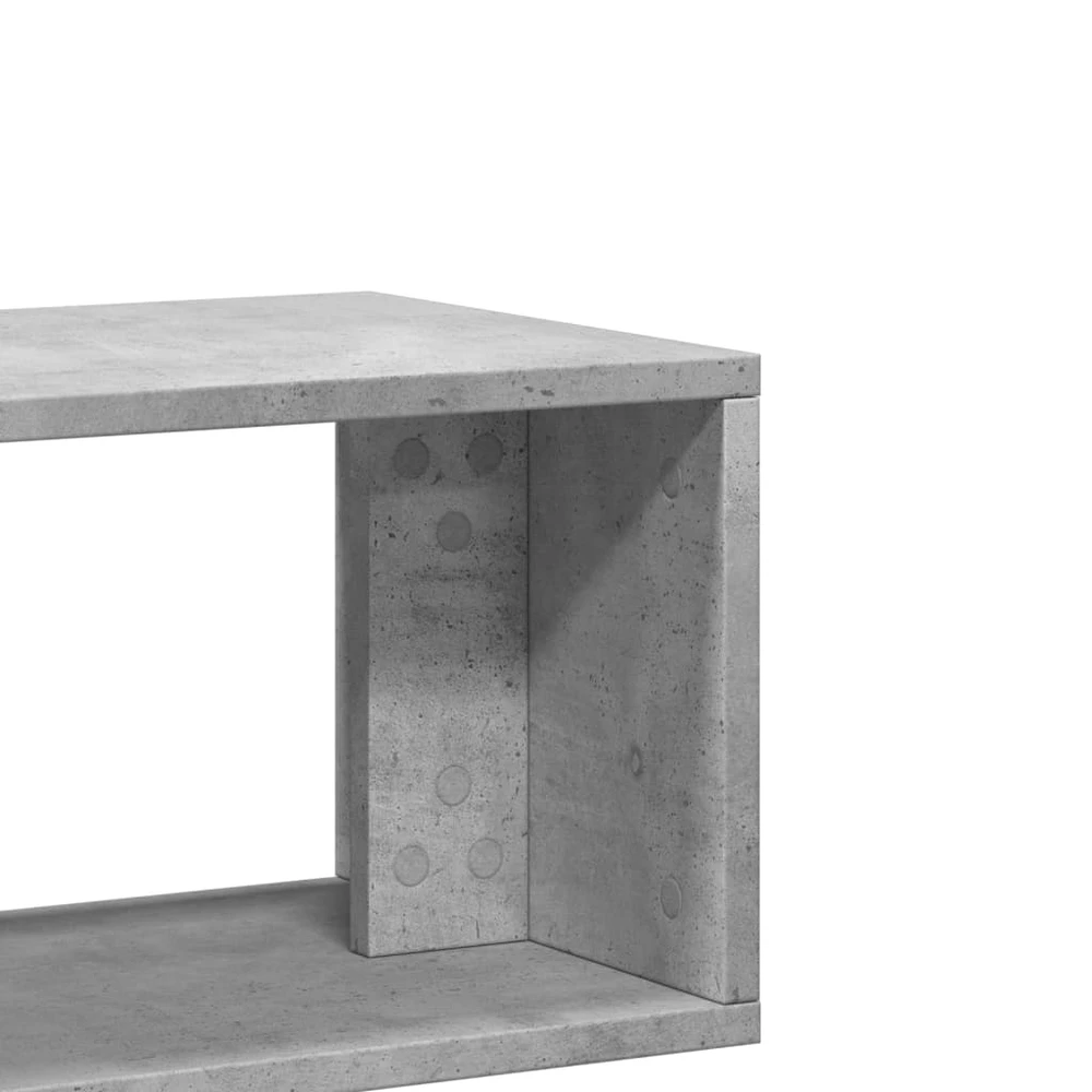 TV staliukas Televizoriaus spintelės, 2vnt., betono pilkos, 100x30x50cm, MDP
