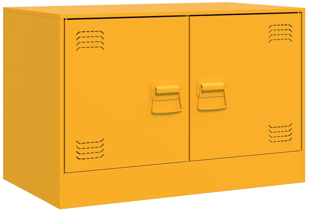 TV staliukas Televizoriaus spintelės, 2vnt., garstyčių, 67x39x44cm, plienas