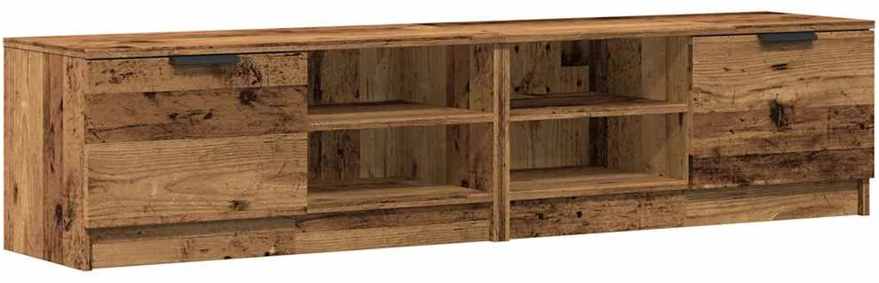 TV staliukas Televizoriaus spintelės, 2vnt., medienos, 80x35x36,5cm, mediena