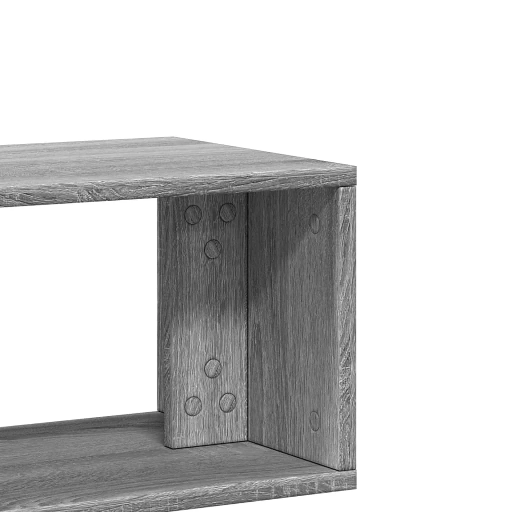 TV staliukas Televizoriaus spintelės, 2vnt., pilkos ąžuolo, 100x30x50cm, MDP