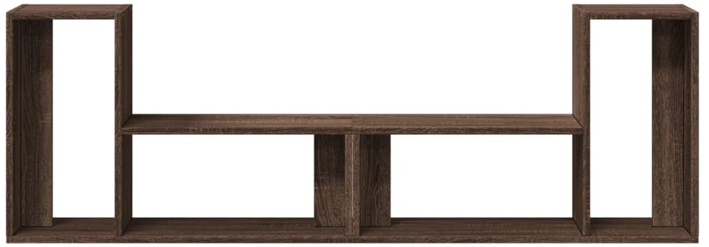 TV staliukas Televizoriaus spintelės, 2vnt., rudos ąžuolo, 75x30x50cm, MDP