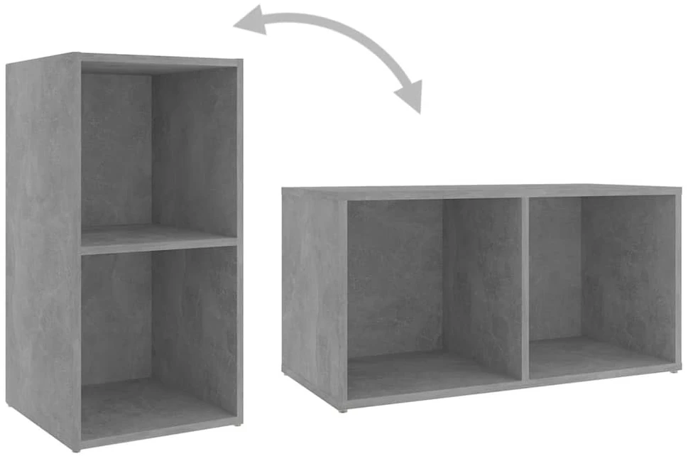 TV staliukas Televizoriaus spintelės, 4vnt., betono, 72x35x36,5cm, mediena