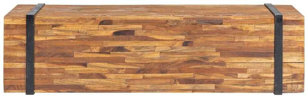 TV staliukas Televizoriaus staliukas, 110x30x32,5cm, tikmedžio masyvas