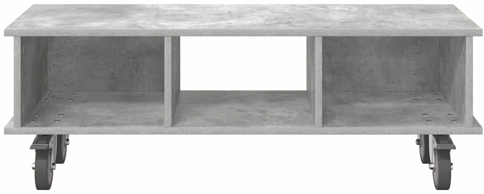 TV staliukas Televizoriaus stovas 100 x 35 x 35 cm Betono pilka