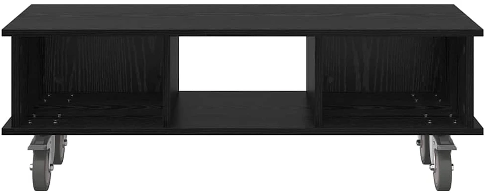 TV staliukas Televizoriaus stovas 100 x 35 x 35 cm Juodas ąžuolas