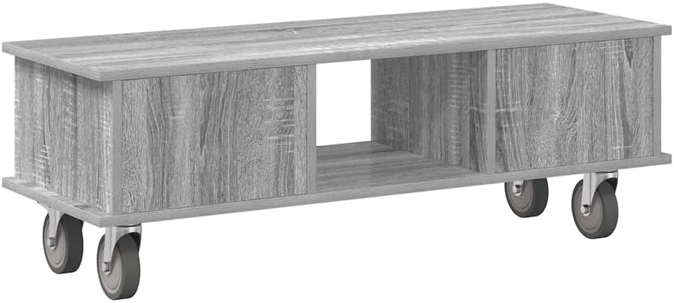 TV staliukas Televizoriaus stovas 100 x 35 x 35 cm Pilkas Sonoma