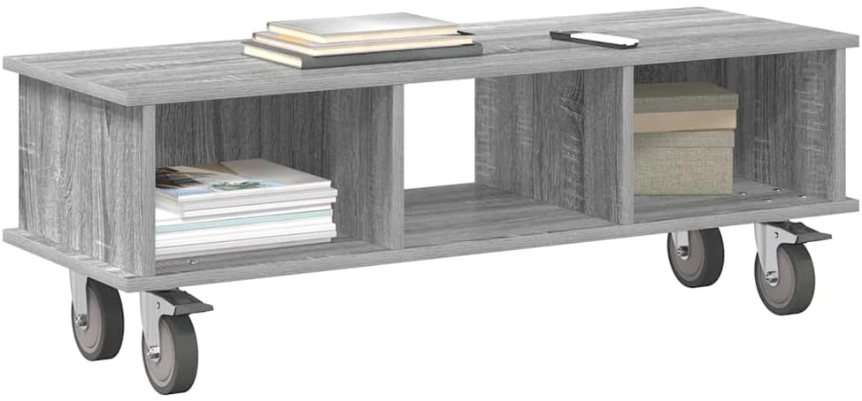 TV staliukas Televizoriaus stovas 100 x 35 x 35 cm Pilkas Sonoma