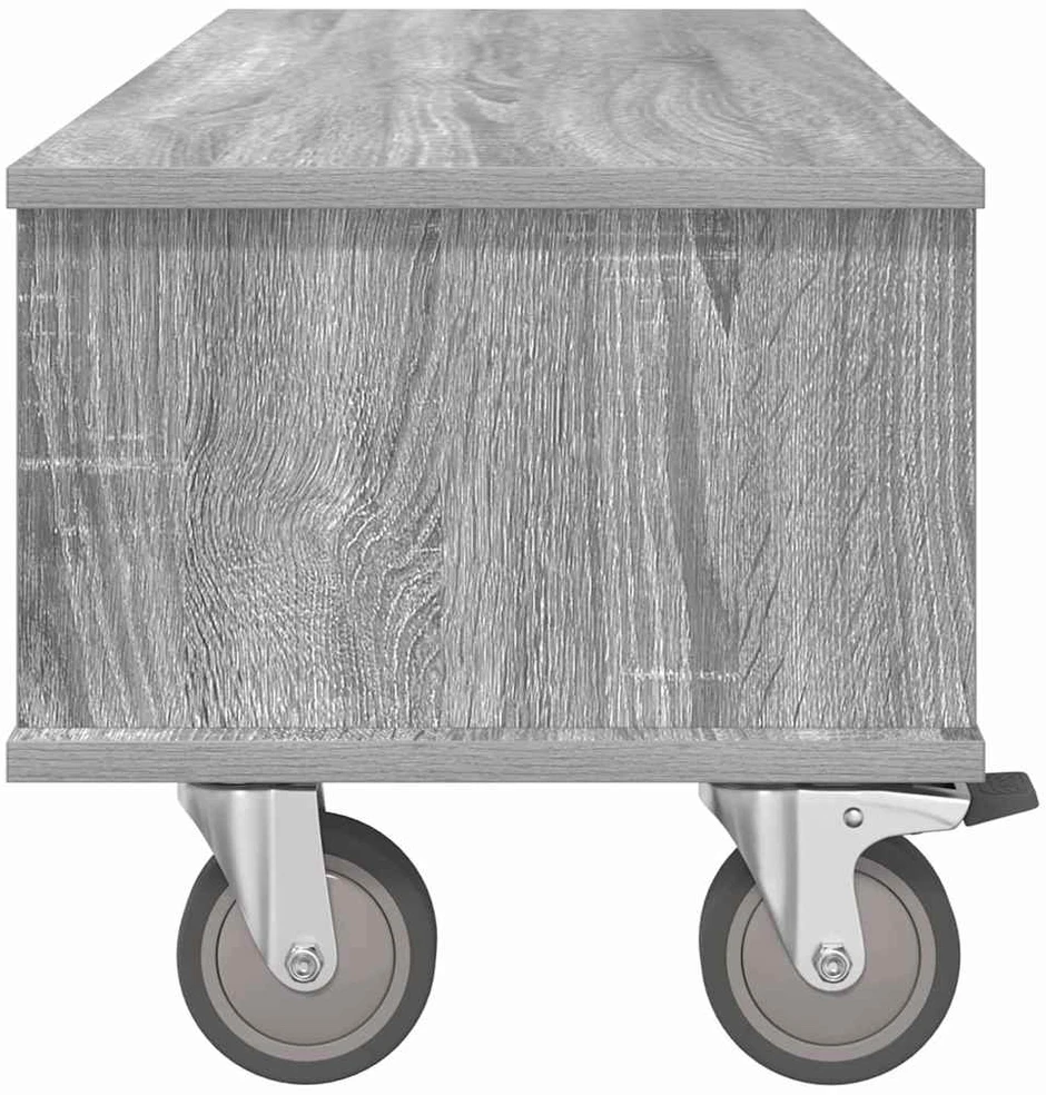 TV staliukas Televizoriaus stovas 100 x 35 x 35 cm Pilkas Sonoma