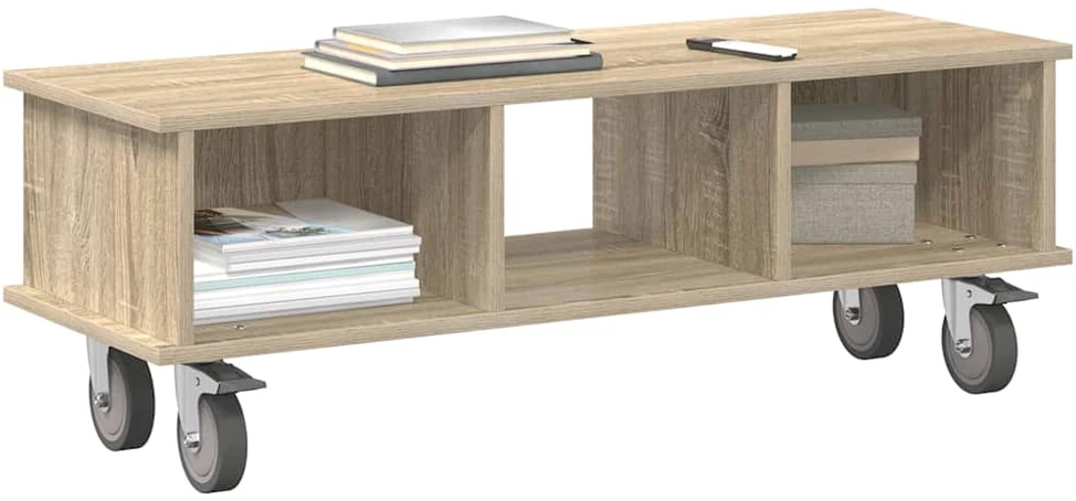 TV staliukas Televizoriaus stovas 100 x 35 x 35 cm Sonoma ąžuolas