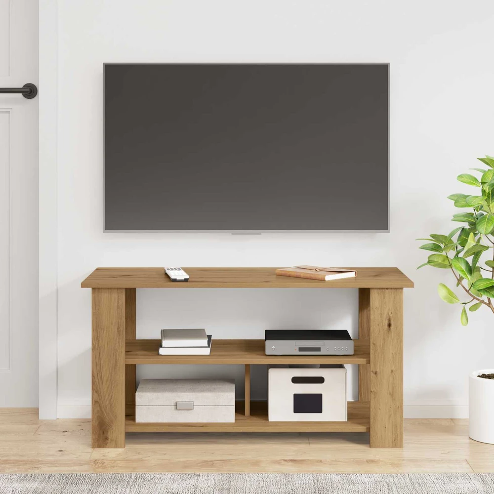 TV staliukas Televizoriaus stovas 100 x 40 x 50 cm Amatininkų ąžuolas