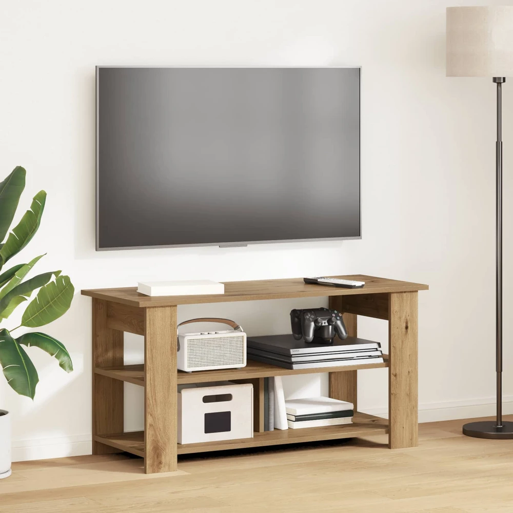 TV staliukas Televizoriaus stovas 100 x 40 x 50 cm Amatininkų ąžuolas