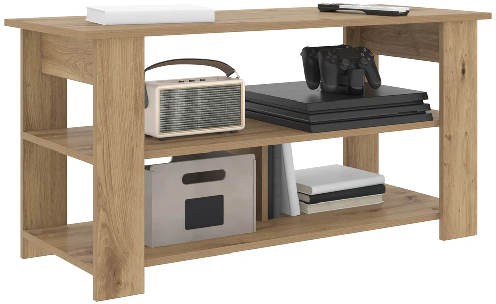 TV staliukas Televizoriaus stovas 100 x 40 x 50 cm Amatininkų ąžuolas
