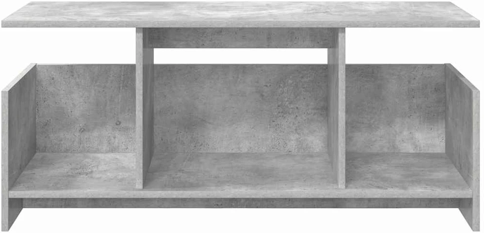 TV staliukas Televizoriaus stovas 102 x 35 x 45 cm Betono pilka
