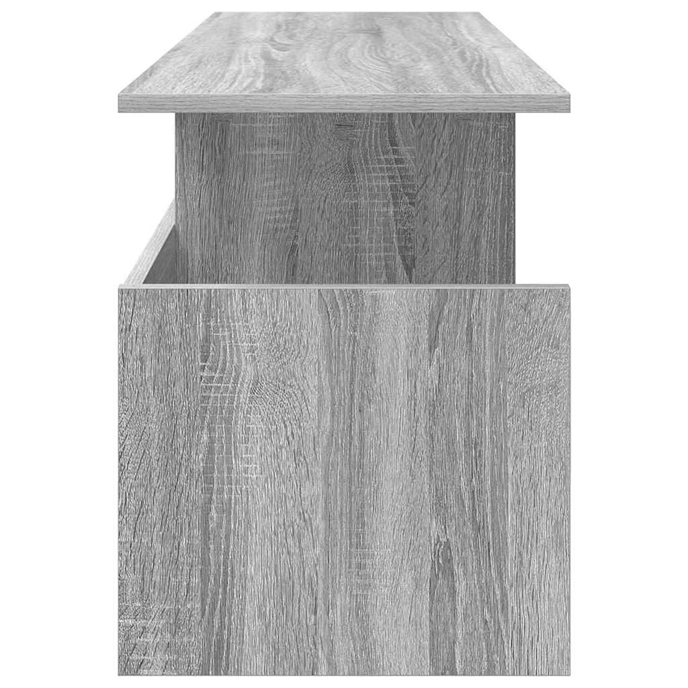 TV staliukas Televizoriaus stovas 102 x 35 x 45 cm Pilkas Sonoma