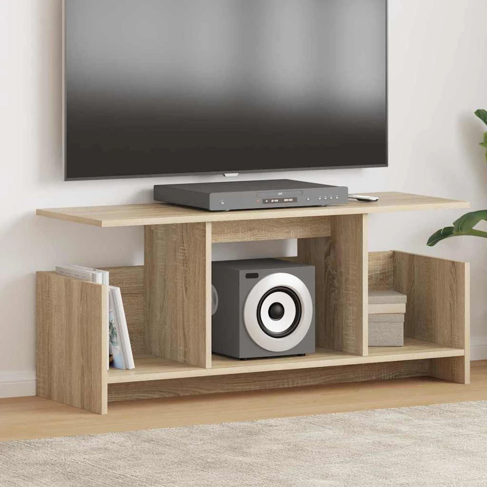 TV staliukas Televizoriaus stovas 102 x 35 x 45 cm Sonoma ąžuolas