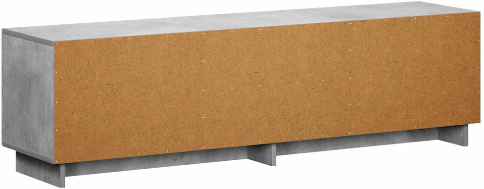 TV staliukas Televizoriaus stovas 140 x 34,5 x 40 cm Betono pilka