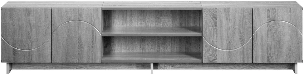 TV staliukas Televizoriaus stovas 180 x 34,5 x 40 cm Pilka Sonoma