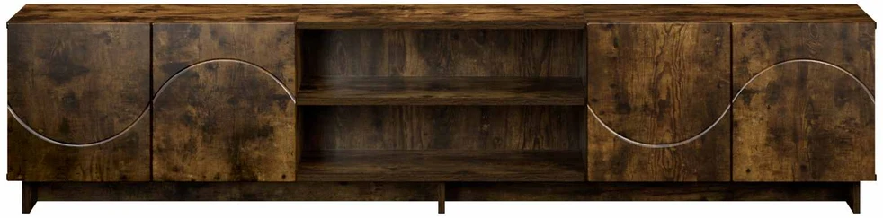 TV staliukas Televizoriaus stovas 180 x 34,5 x 40 cm Dūminio ąžuolo