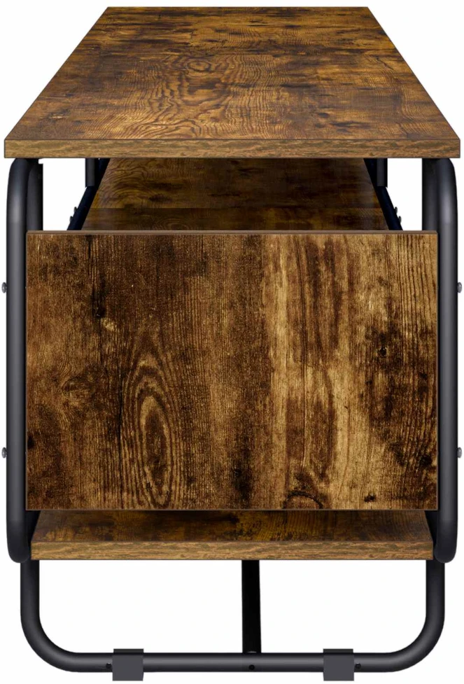 TV staliukas Televizoriaus stovas 180 x 36 x 45 cm Dūminio ąžuolo