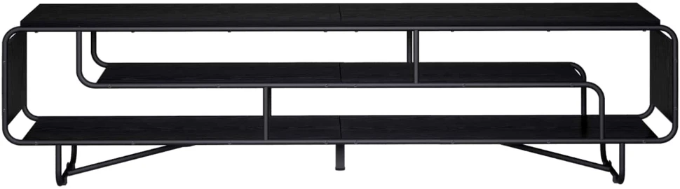 TV staliukas Televizoriaus stovas 180 x 36 x 45 cm Juodojo ąžuolo