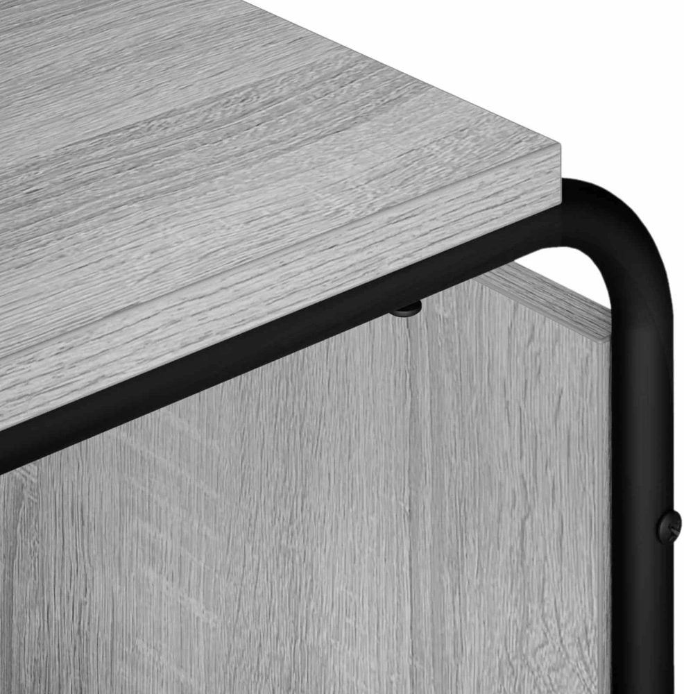 TV staliukas Televizoriaus stovas 180 x 36 x 45 cm Pilka Sonoma