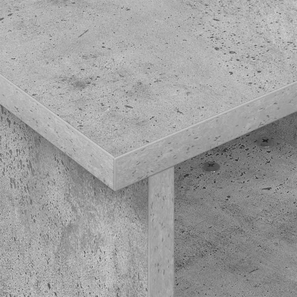 TV staliukas Televizoriaus stovas 37 x 35 x 35 cm Betono pilka