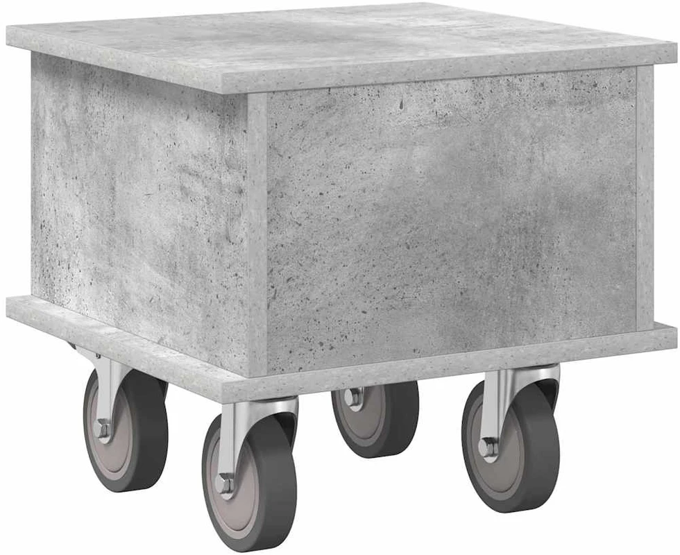 TV staliukas Televizoriaus stovas 37 x 35 x 35 cm Betono pilka