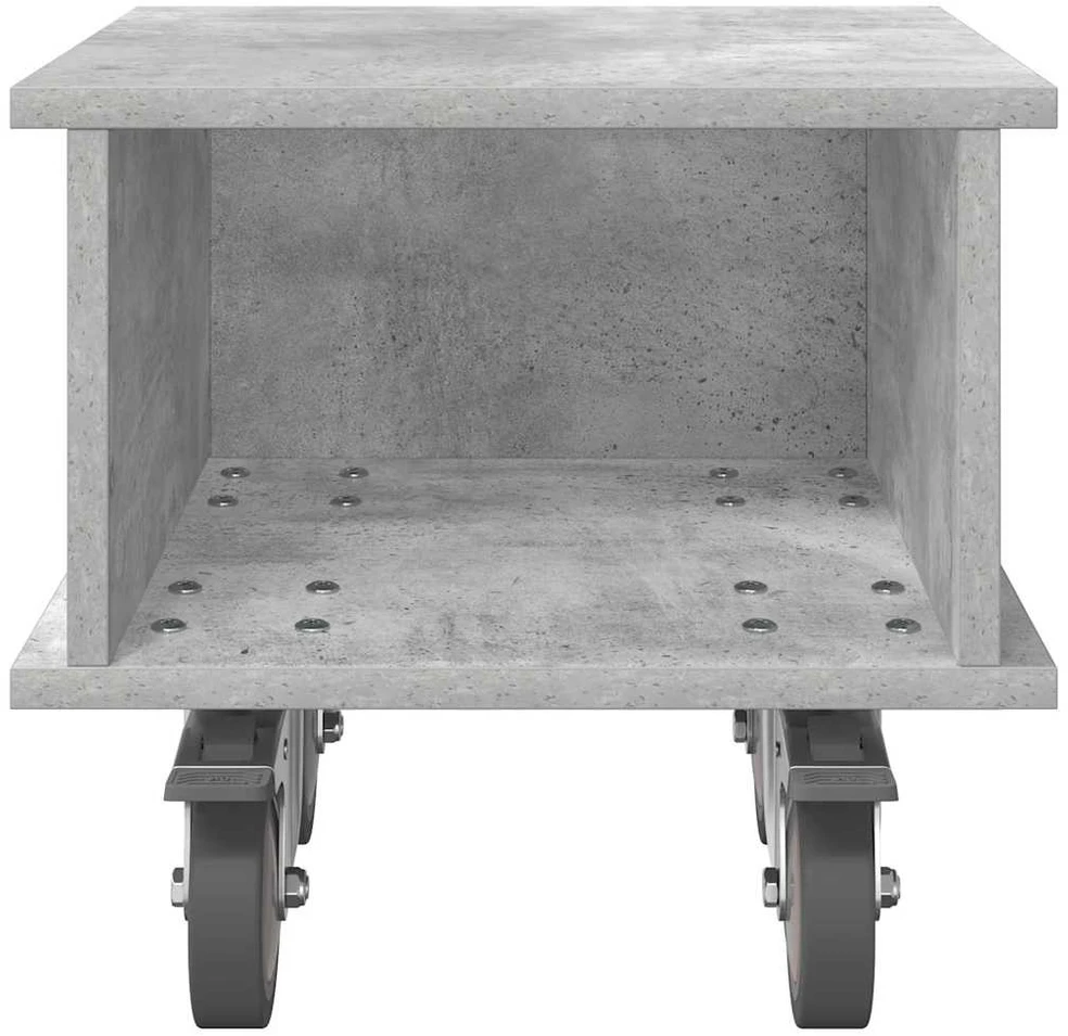TV staliukas Televizoriaus stovas 37 x 35 x 35 cm Betono pilka