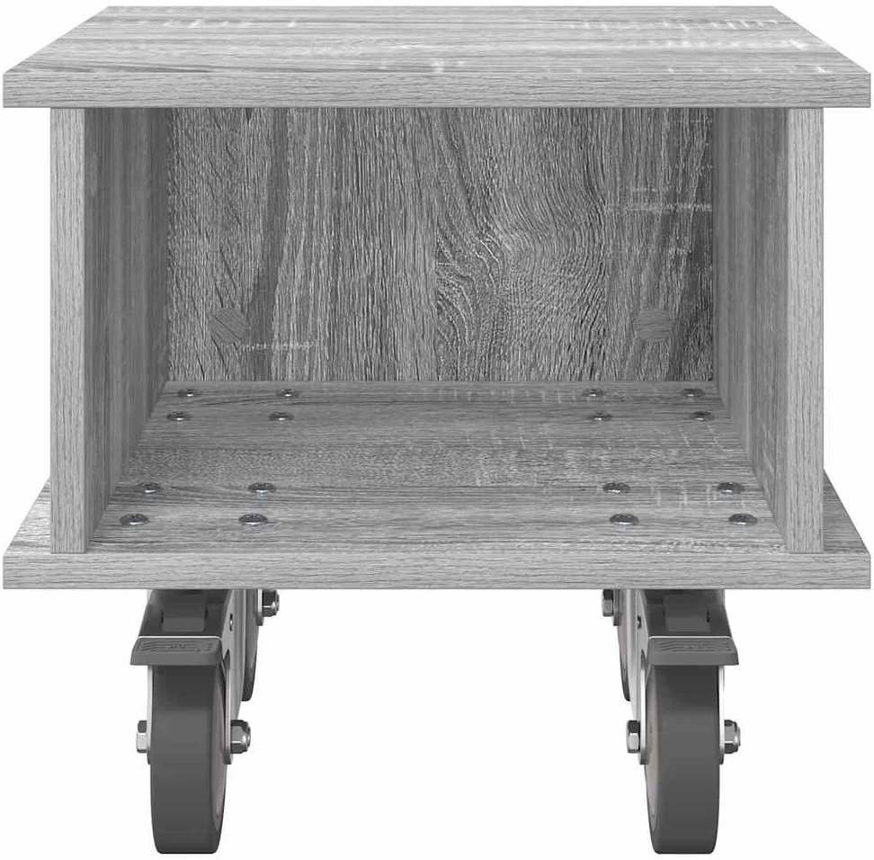 TV staliukas Televizoriaus stovas 37 x 35 x 35 cm Pilkas Sonoma