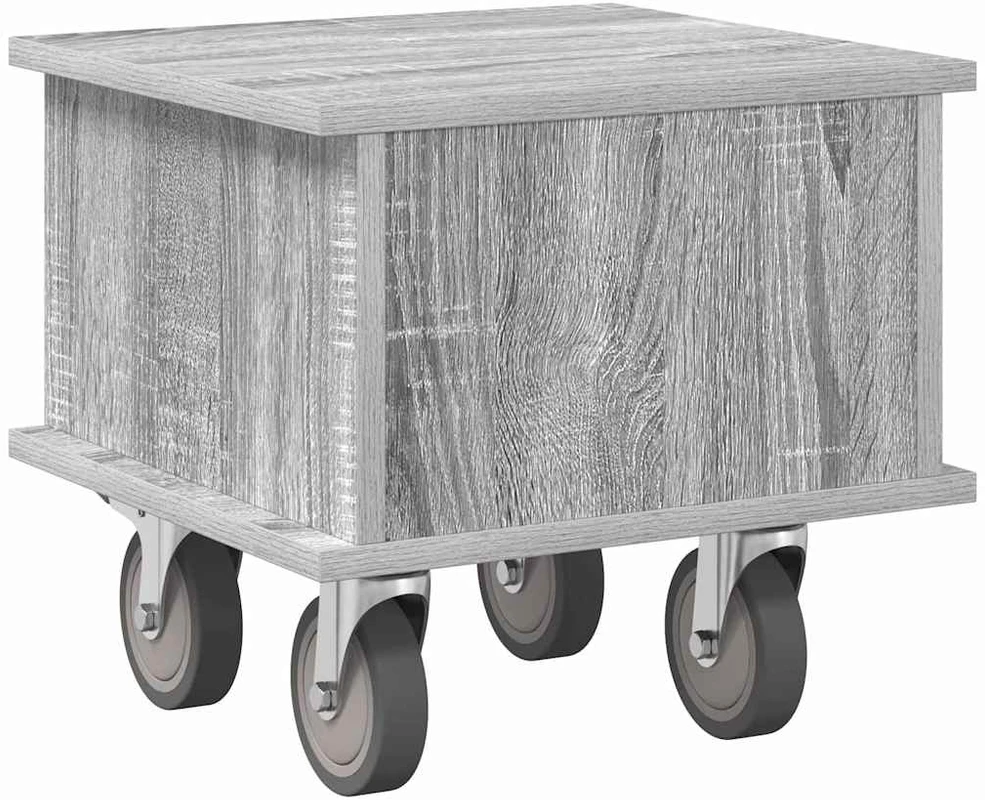 TV staliukas Televizoriaus stovas 37 x 35 x 35 cm Pilkas Sonoma