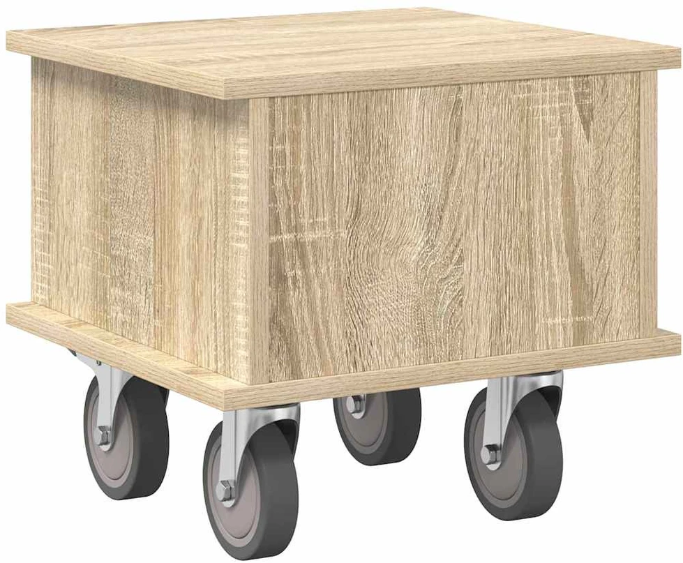 TV staliukas Televizoriaus stovas 37 x 35 x 35 cm Sonoma ąžuolas